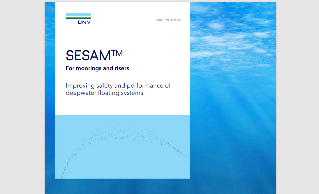 Sesam for moorings and risers brochure