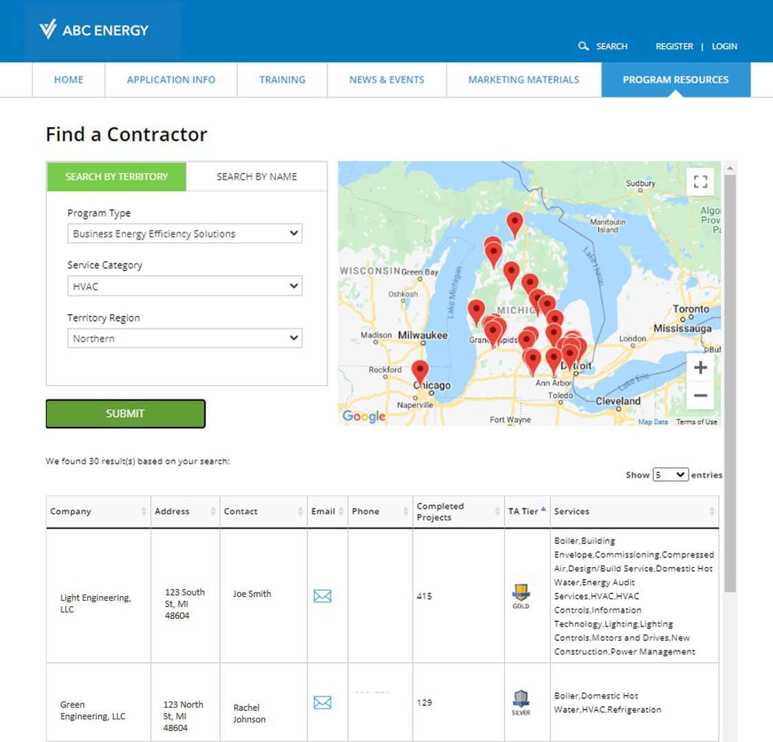 EVOLVE Midstream find contractor