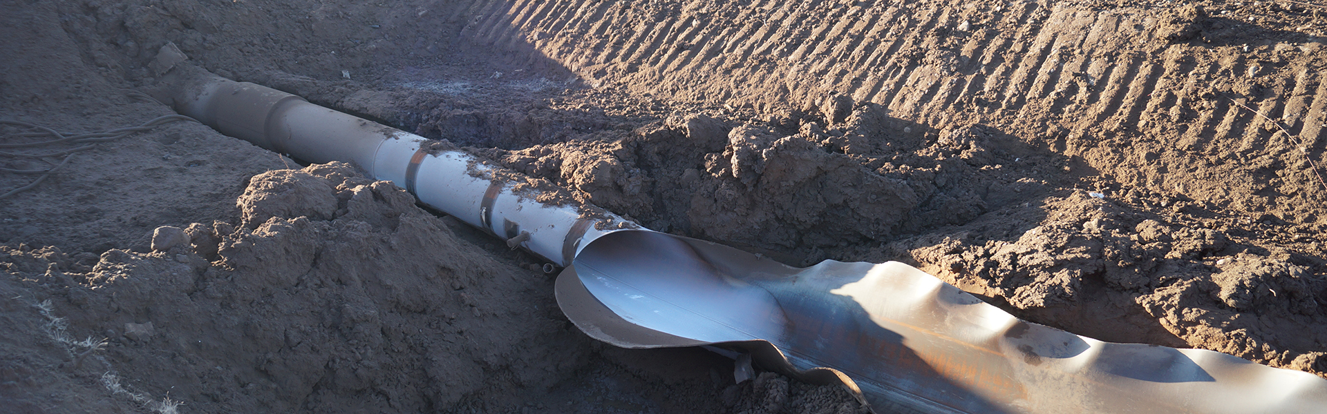 CO2 pipe test at DNV's Spadeadam Research & Development Facility, UK