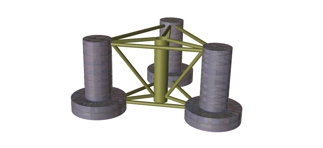 OWT-10 Modelling of floating offshore wind foundation