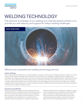Welding technology