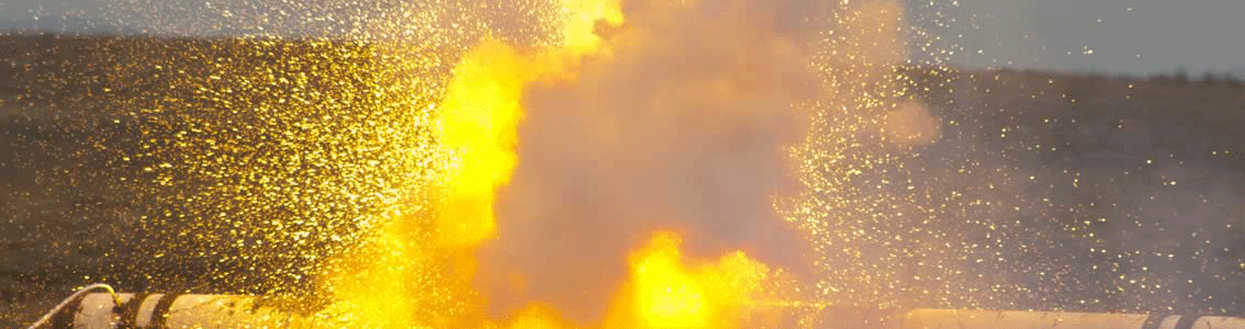 Fire and explosion testing at Spadeadam Testing and Research in the UK