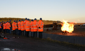 Hazard awareness course at Spadeadam Research & Development Facility, Cumbria, UK