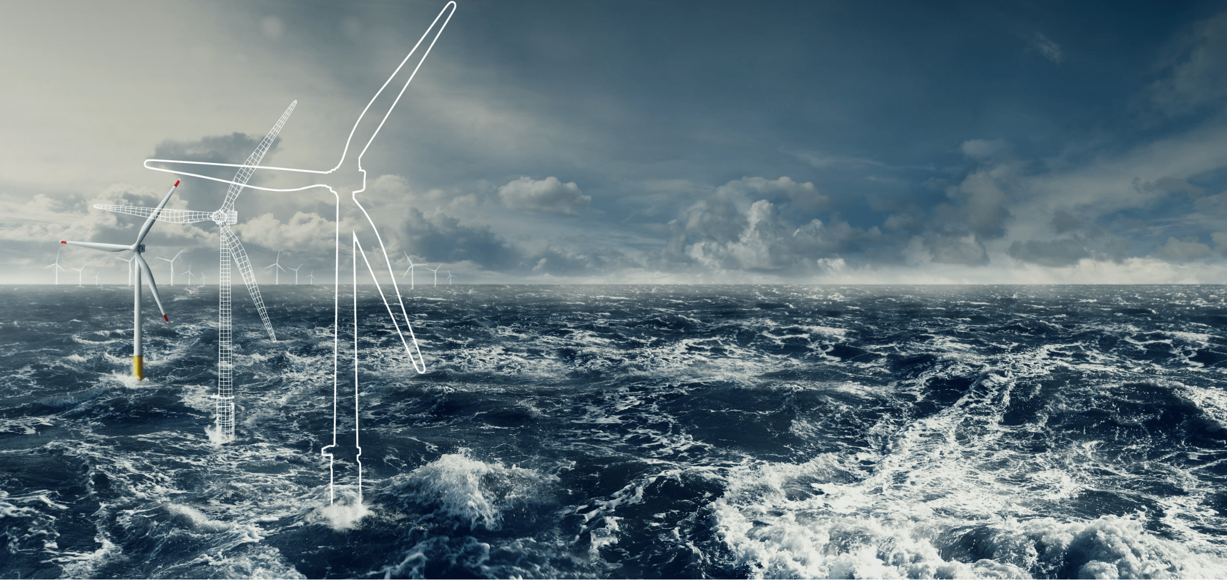 Offshore wind turbine foundation and analysis with Sesam software for offshore wind