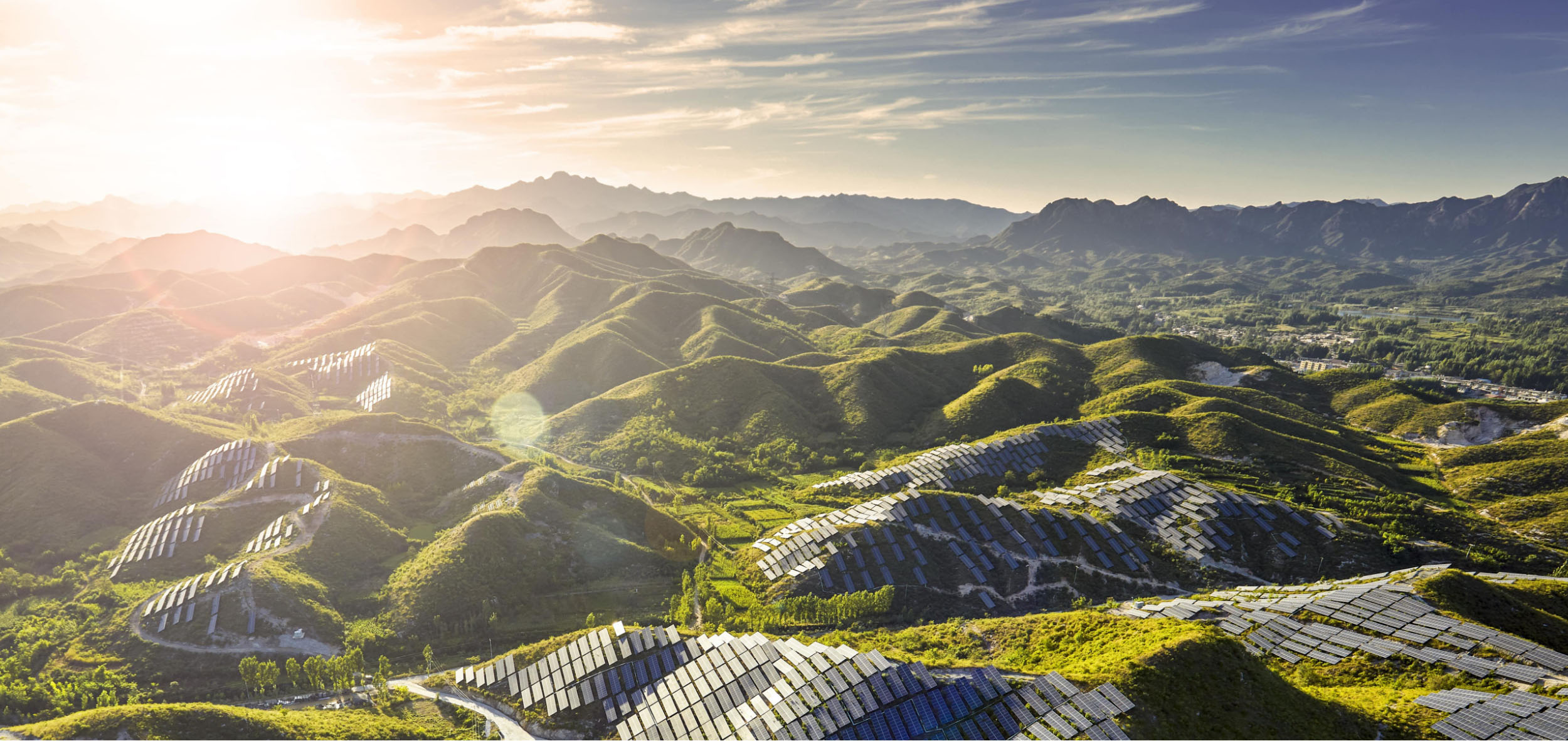 solar panelled landscaper
