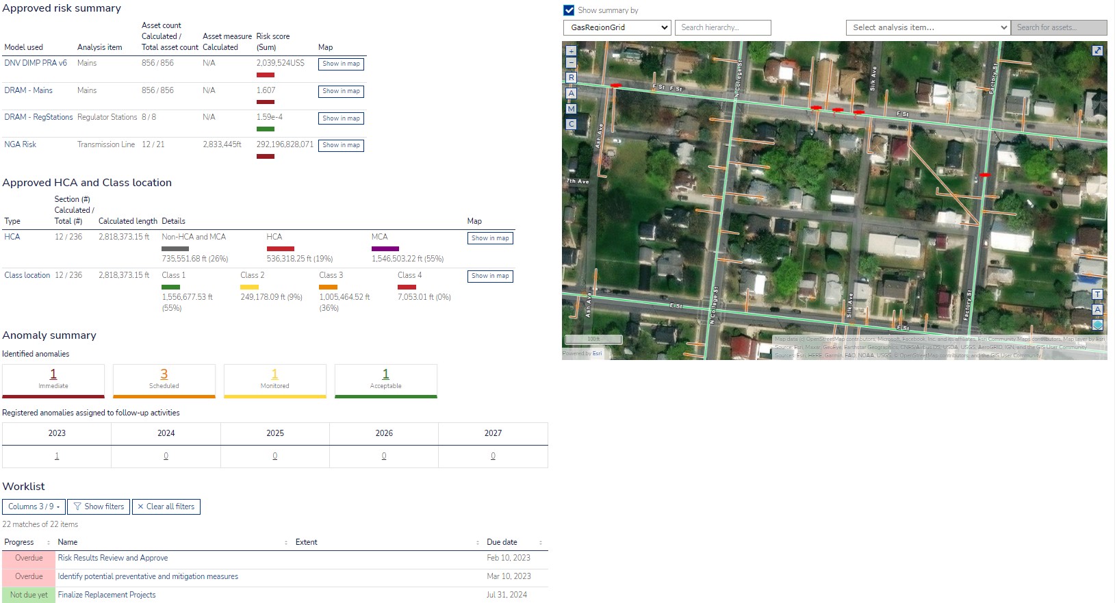 integrity management - interactive home page
